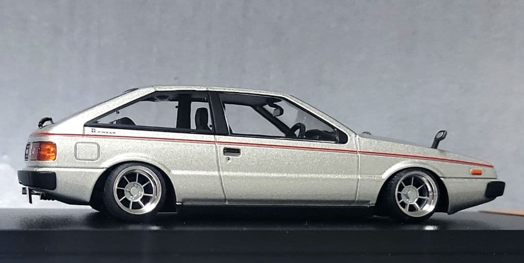 1/43　いすゞ　ピアッツァ改　ハヤシストリート　アルミ製　深リム