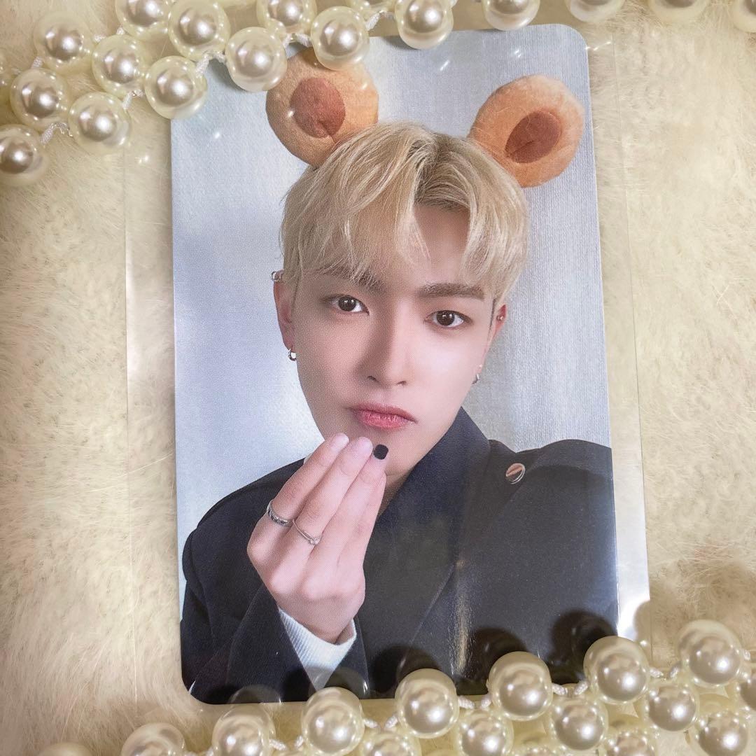 ateez ホンジュン トレカ リス耳 - メルカリ