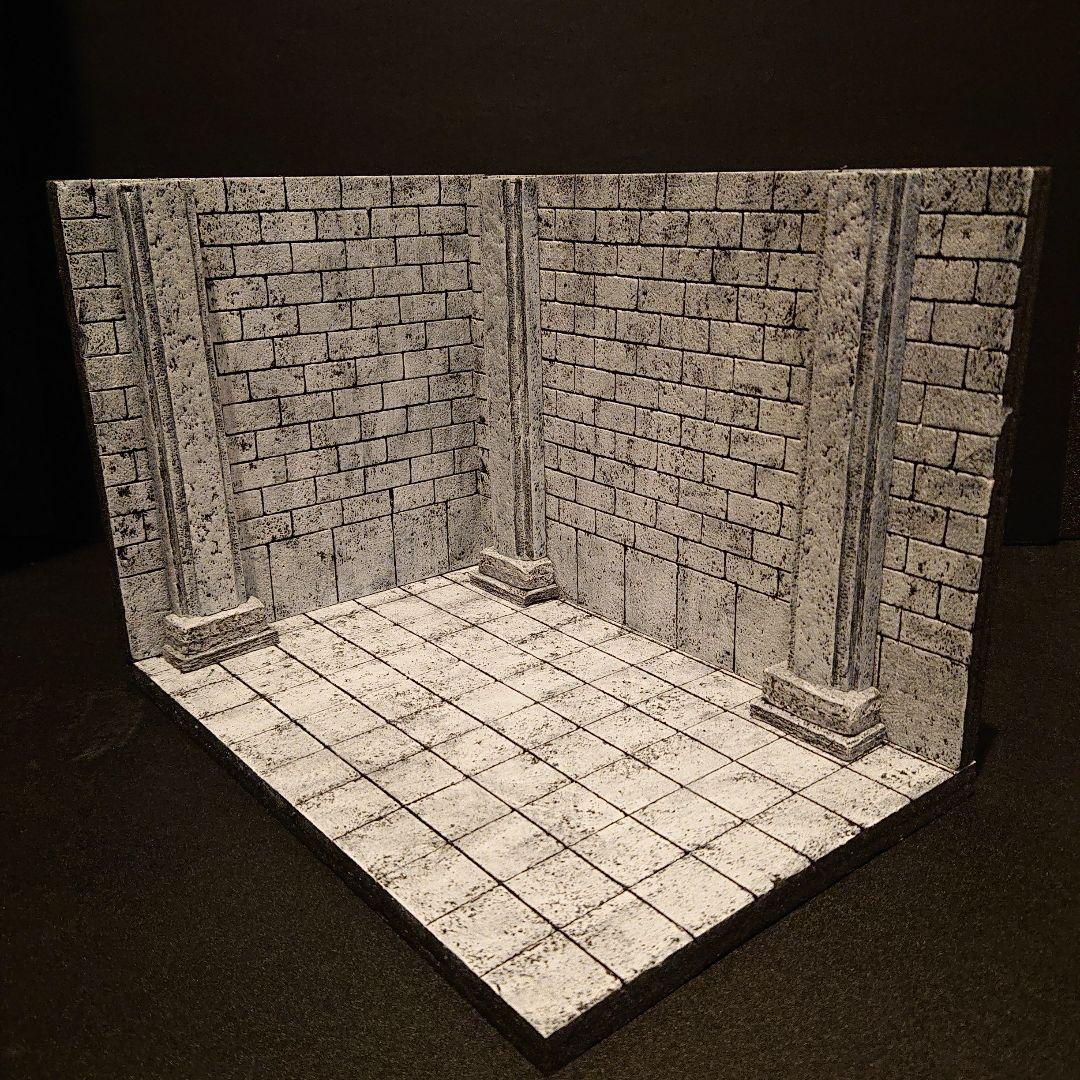 ジオラマベース 遺跡 神殿 ドラクエ ガシャポンクエスト 015 - メルカリ