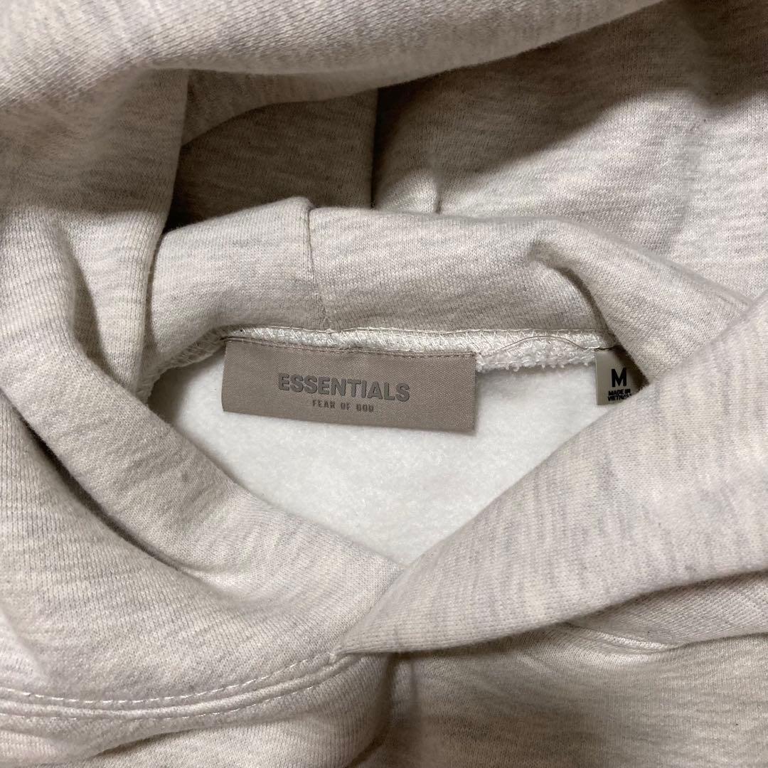 Fear of God Essentials ロゴ パーカー グレー