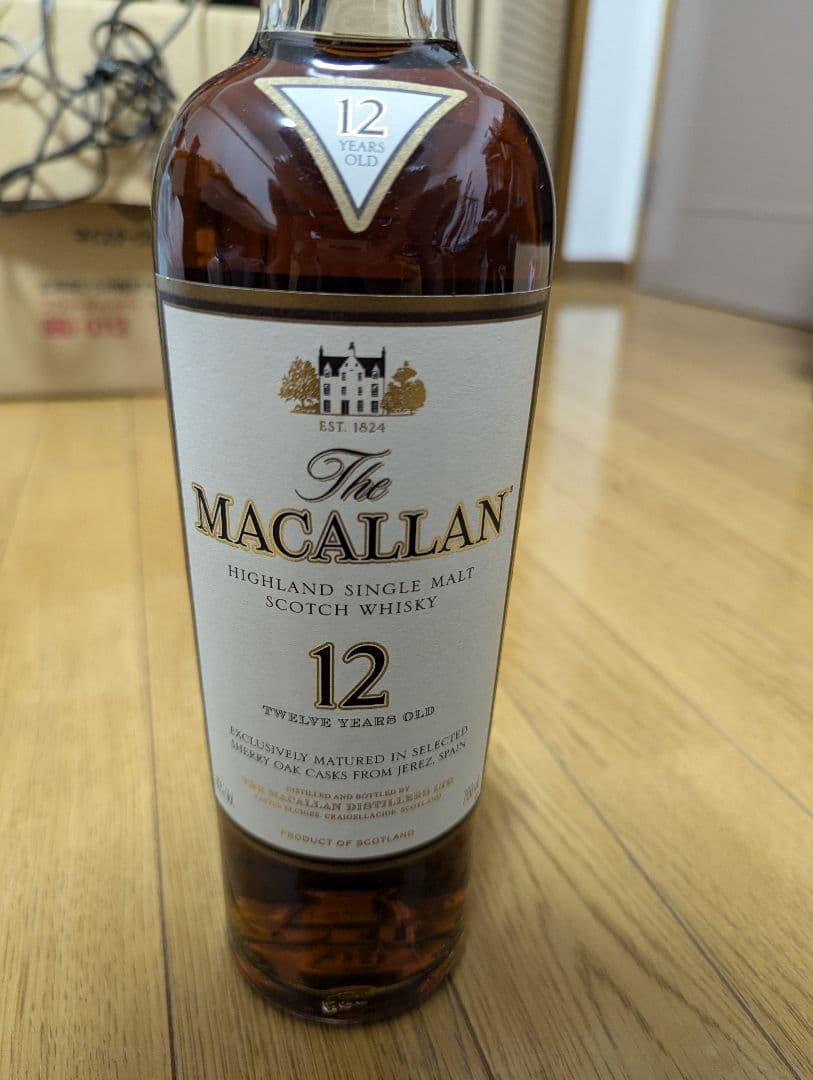 東北新幹線開通記念スーパーニッカ特級注意・開栓済