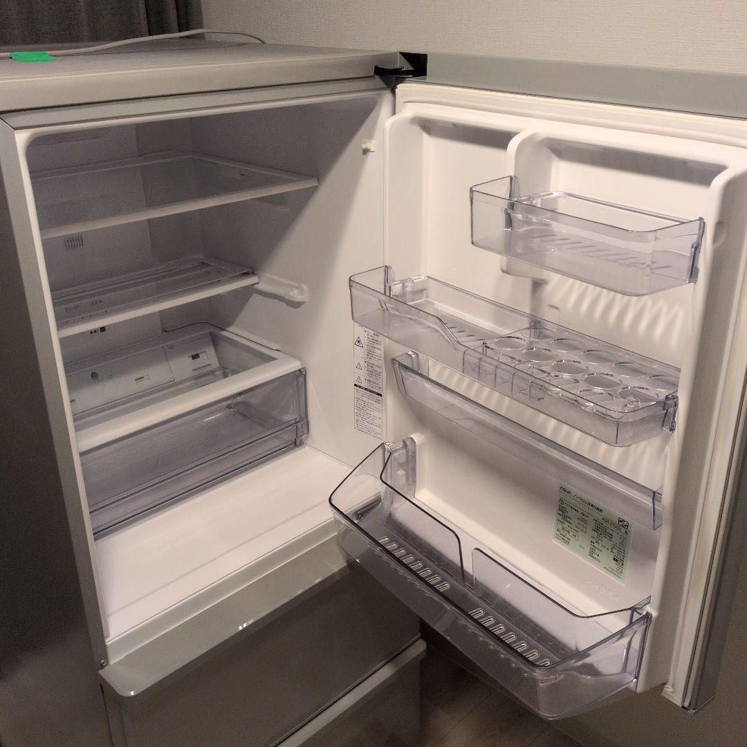 Saatan【美品】AQUA冷蔵庫　AQR-27G　272L シルバー