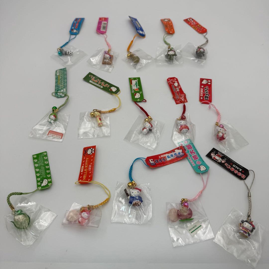 レア　ご当地キティ 根付け ファスナーマスコット その他まとめ売り 112点