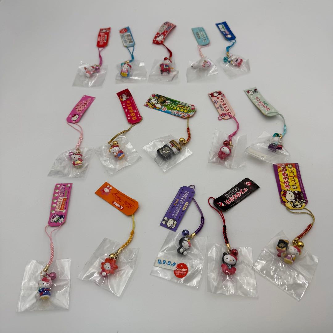 レア　ご当地キティ 根付け ファスナーマスコット その他まとめ売り 112点