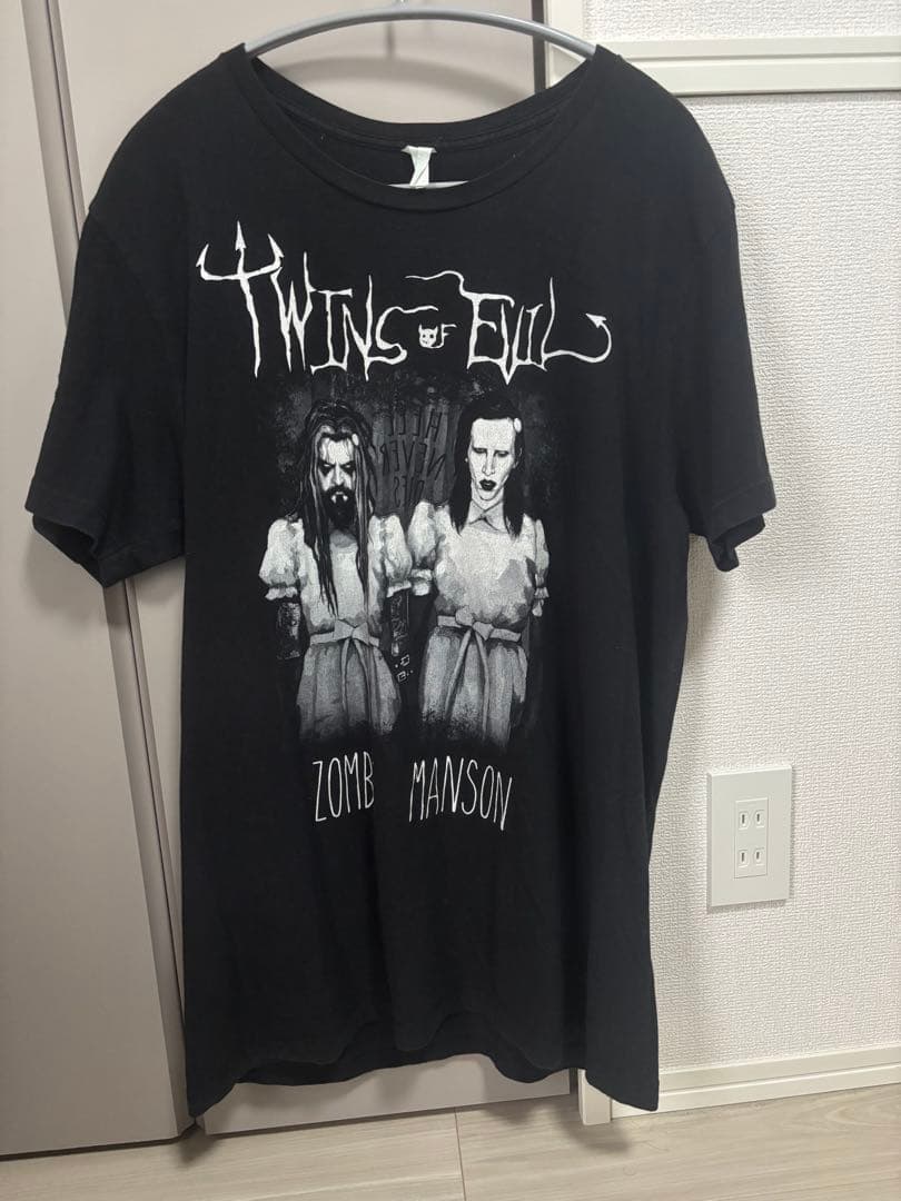美品 MARILYN MANSON Rob Zombie コラボバンドTシャツ