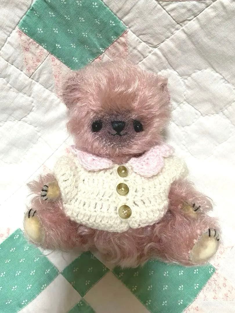 未使用！国内作家様テディベアteddy bear アートドール