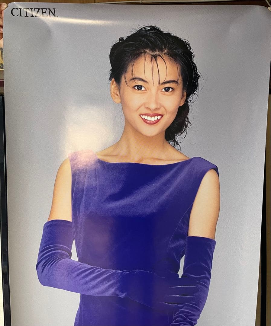 美品　中山美穂等身大ポスター