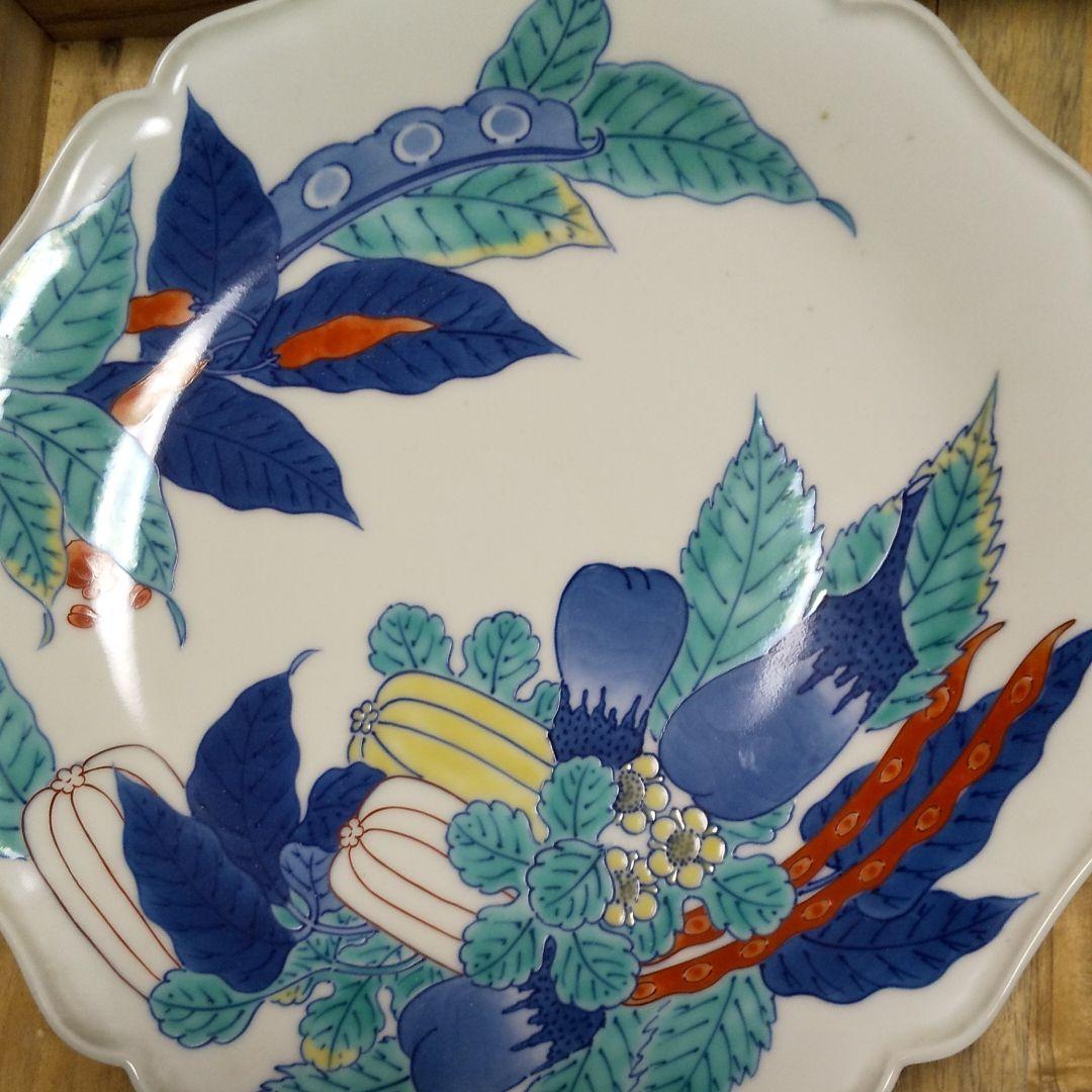 今右衛門飾り皿 今泉今右衛門 作『飾皿』 ｜骨董品買取 緑和堂