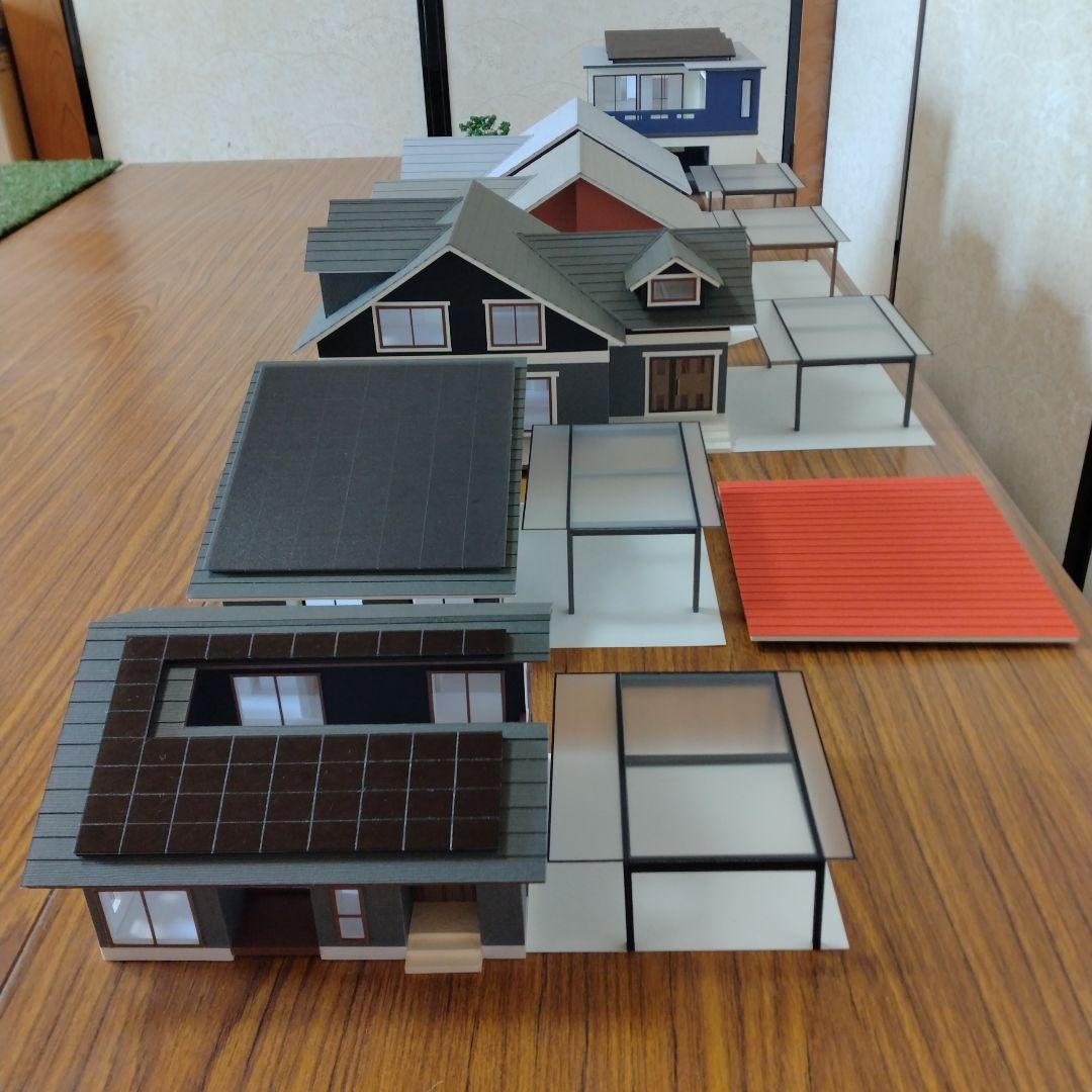 100分の1，2階建て内外模型 No.97『バルコニーでBBQ！！』 100分の1，2