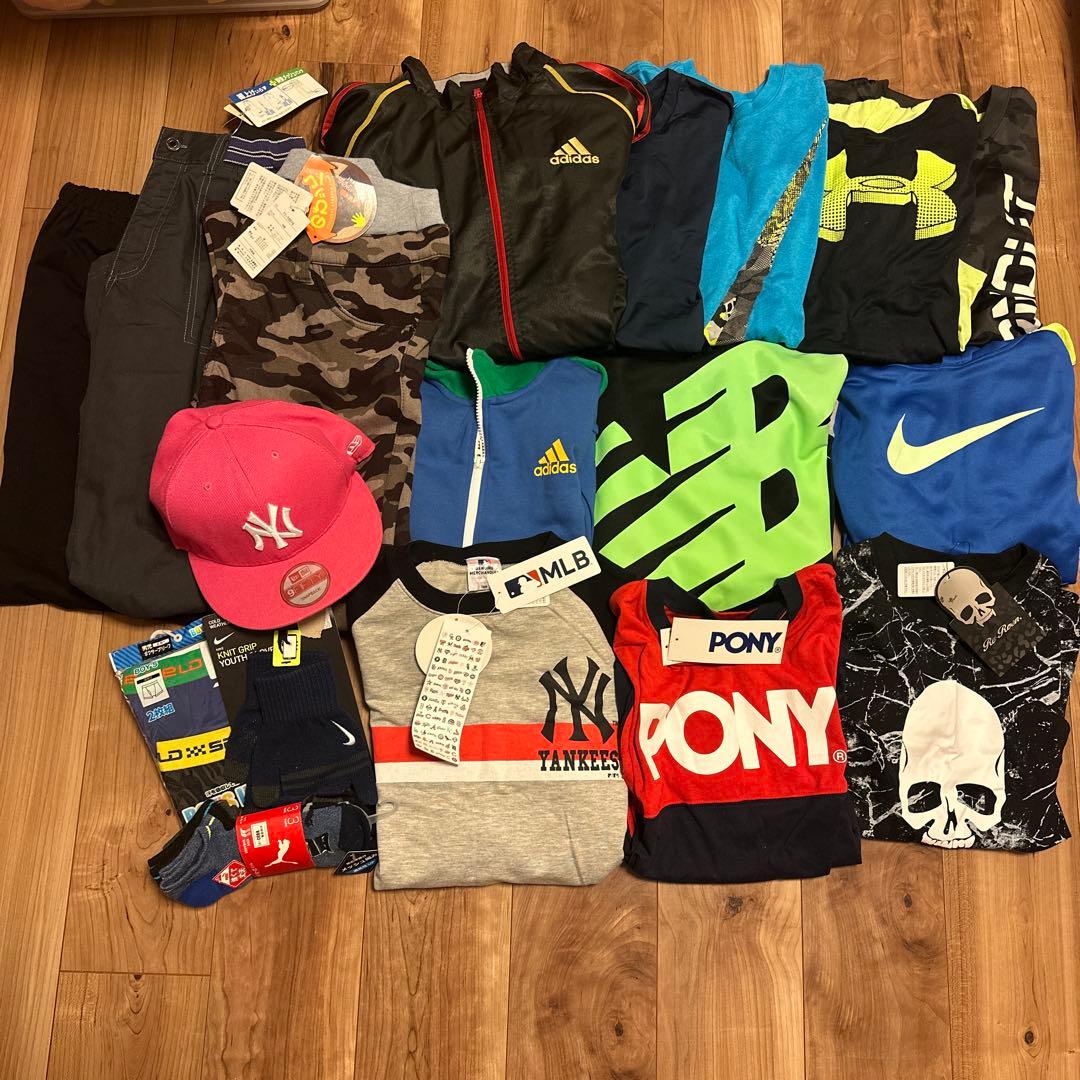 男の子 未使用あり アンダーアーマー 秋冬 まとめ売り 150 楽天市場