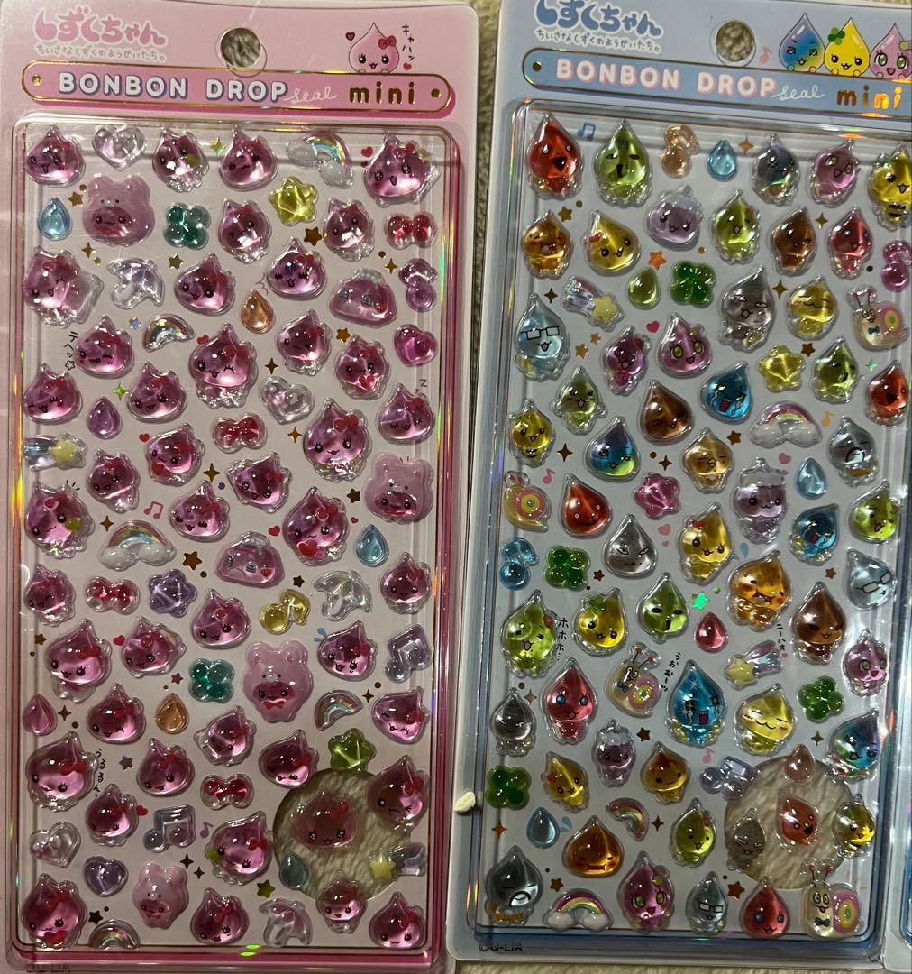 正規品ボンボンドロップシール　たまごっち　サンリオ　ディズニー　しずくちゃん