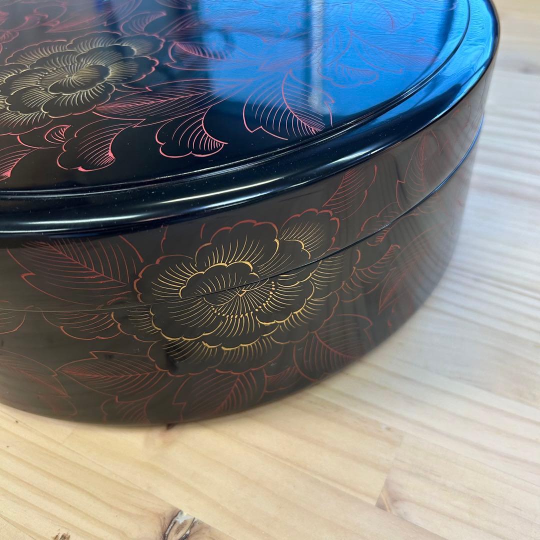 輪島塗り 茶櫃 木製 漆芸 漆器 工芸品 漆 蒔絵