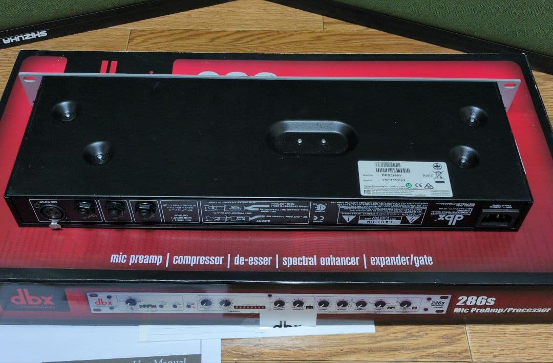 dbx 286s マイクプリアンプ/プロセッサー