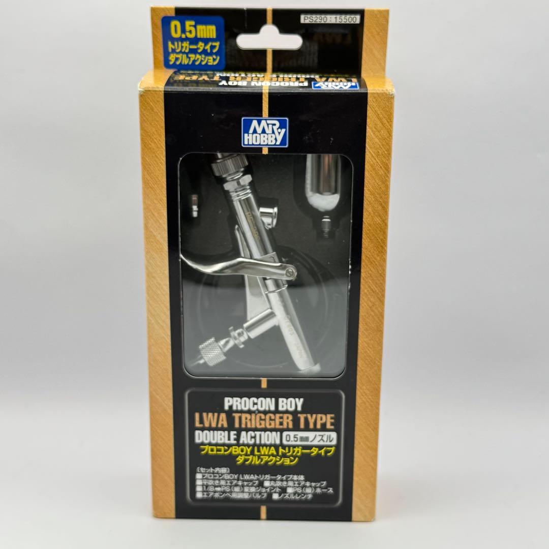 11 未使用品 クレオス エアーブラシPS290 プロコンBOY LWAトリガー