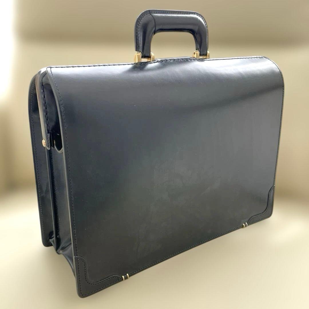 ☆新品/未使用☆ ココマイスター ブライドルレザー ダレスバック (ブラック)