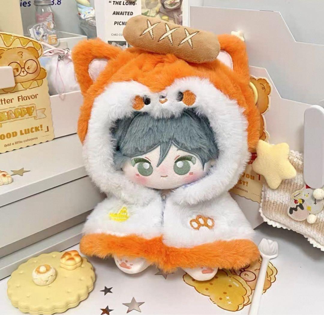 キツネ 10cm ぬい服 ぬいぐるみ服 ちびぐるみ着せ替え いつぬい ぬい活