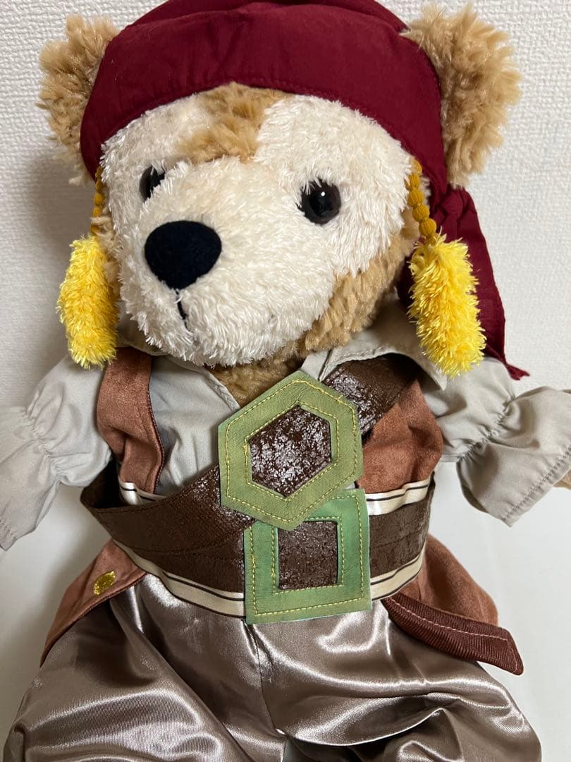 ダッフィーのぬいぐるみパイレーツコスチューム