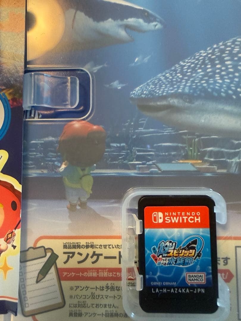 【美品】Nintendo Switch 釣りスピリッツ水族館&サオコンセット