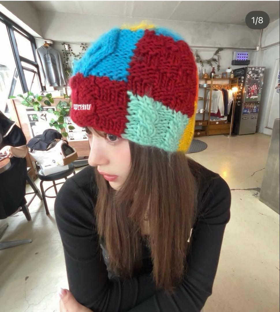 帽子 Supreme Block Knit Beanie \"Multi\"