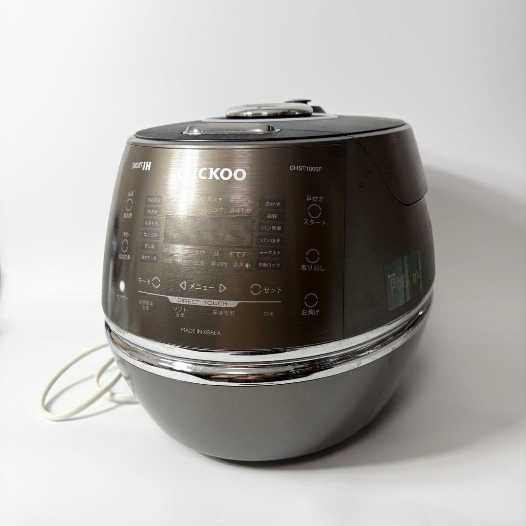 CUCKOO IH圧力炊飯ジャー 10合炊き CRP-CHST1005F CUCKOO CHST1005F IH高圧力発芽玄米炊飯器 ブラック 10合の通販はau