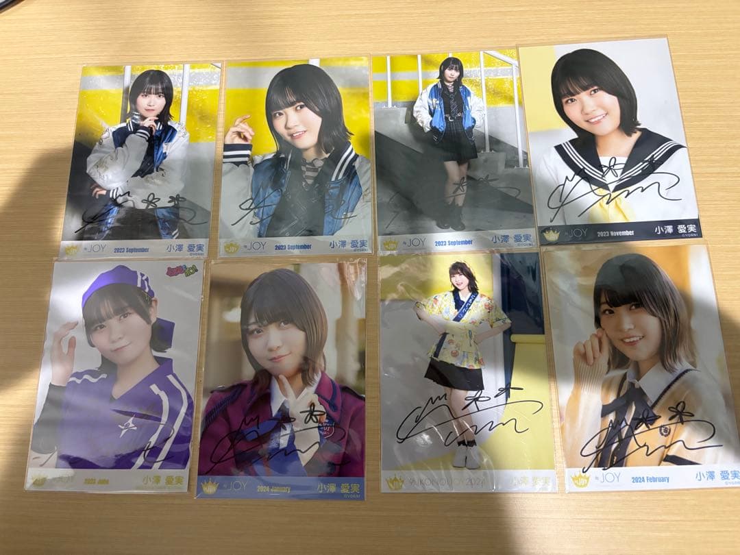 ≒JOY 小澤愛実 生写真 直筆 まとめ売り - メルカリ