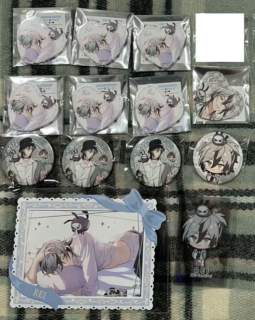 NUCarnival NUカーニバル 缶バッジ ブロマイド ころっと レイ NU:カーニバル ちゃれくじ 缶バッジ ミラー レイ - メルカリ