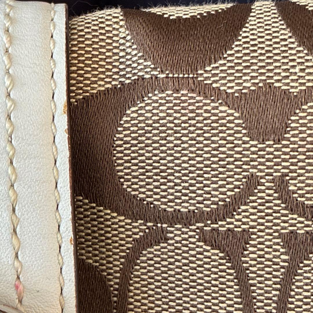 COACH コーチ　シグネチャー柄ソーホーワンショルダーバッグ（型番10602）