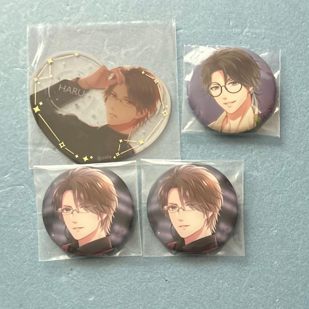 ドラマト スタマイ 夏目春 ぴくりあ プレート 缶バッジ 5周年 9周年