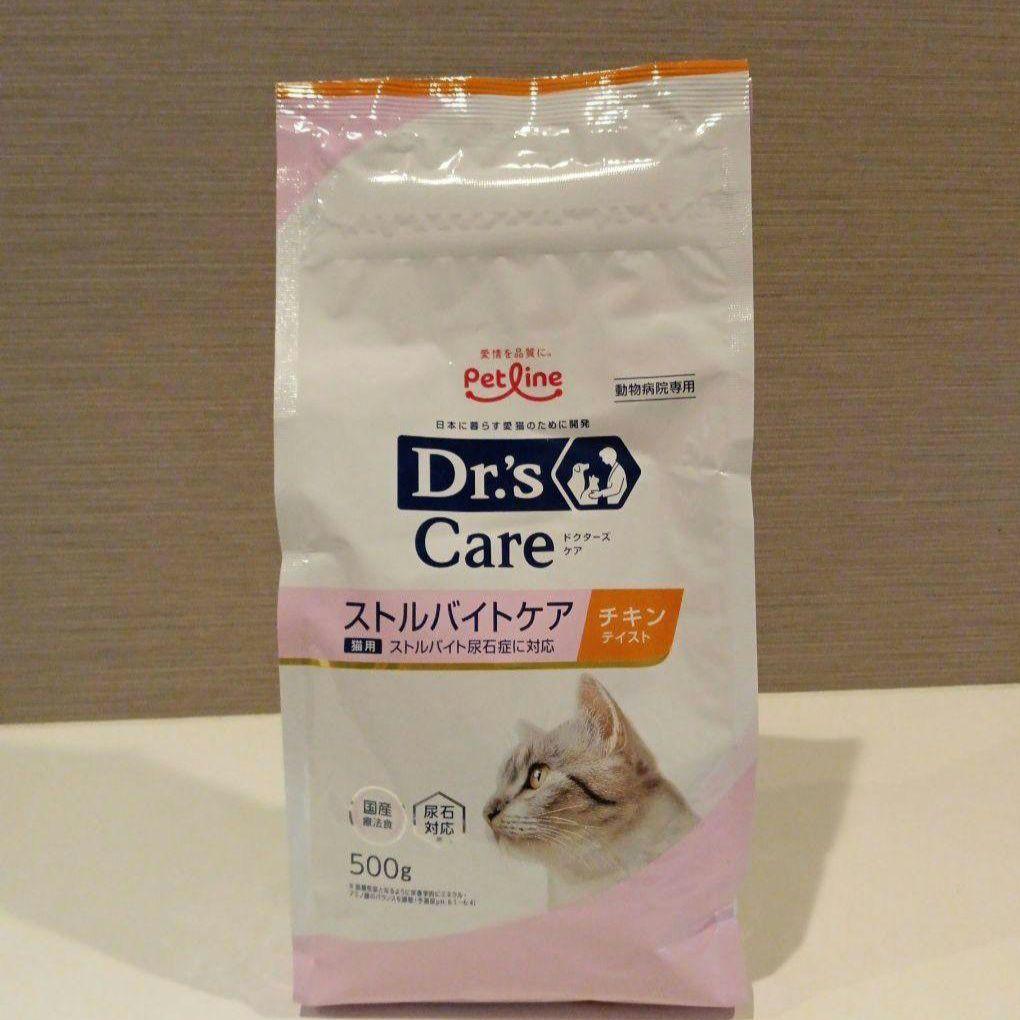 26.02 ドクターズケア 猫用 ストルバイトケア チキンテイスト 500g