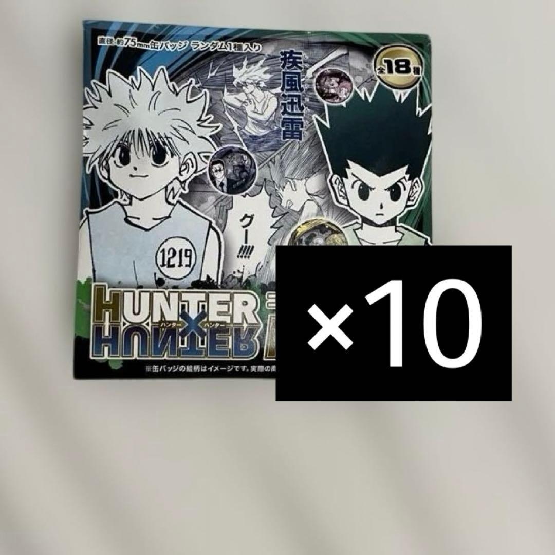 ハンターハンター HUNTER×HUNTER コレクション缶バッジ 10点 - メルカリ
