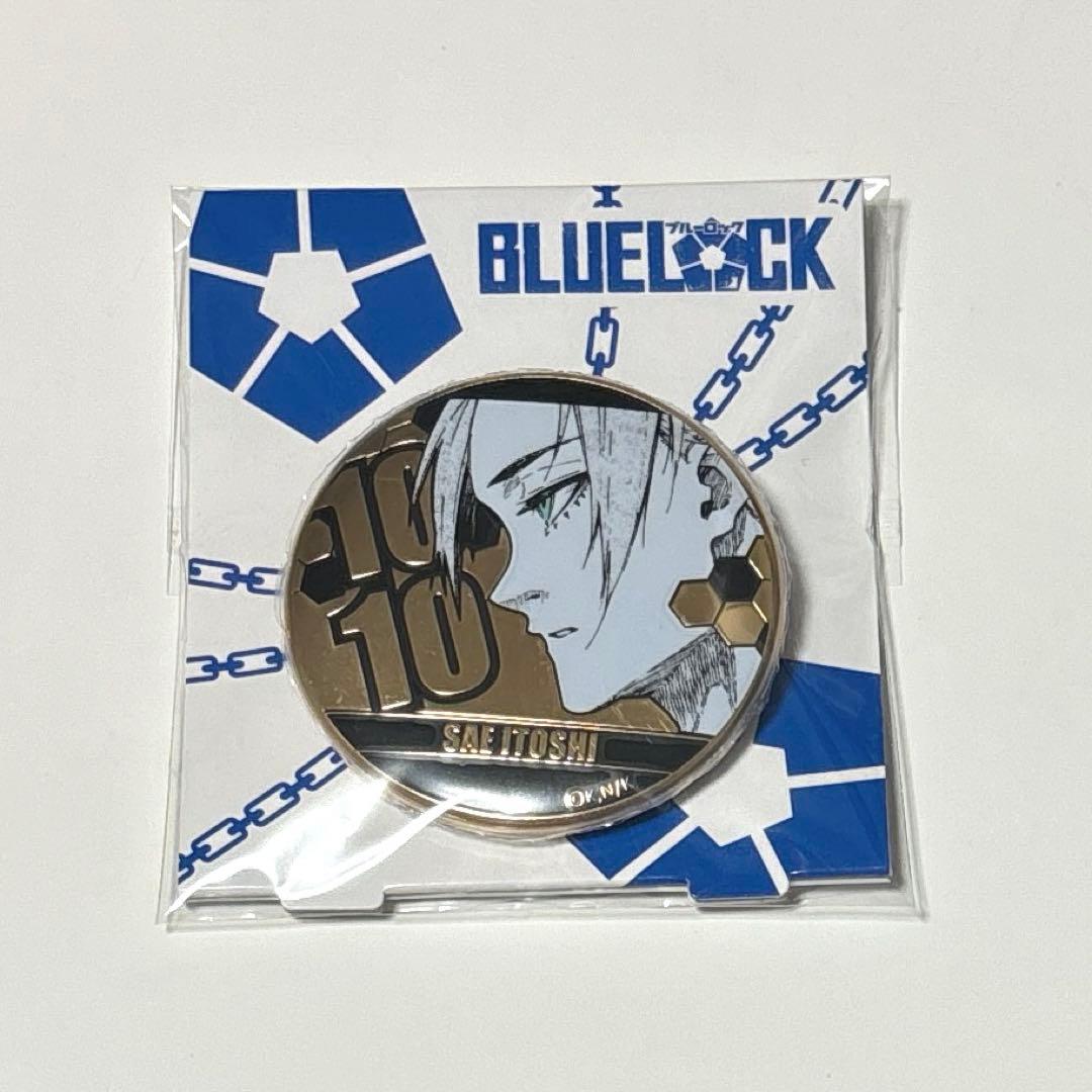 ブルーロック糸師冴誕生日バースデイメタル缶バッジ