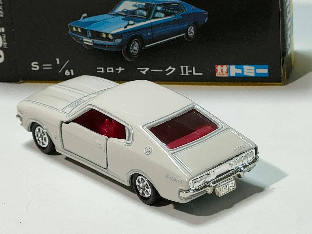 黒箱トミカ69　コロナマークⅡ-L　1E　美品　日本製　デッドストック