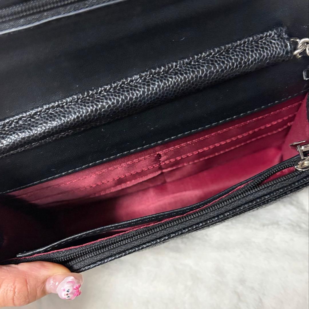 CHANEL 黒 キルティング ショルダーバッグ ノベルティ