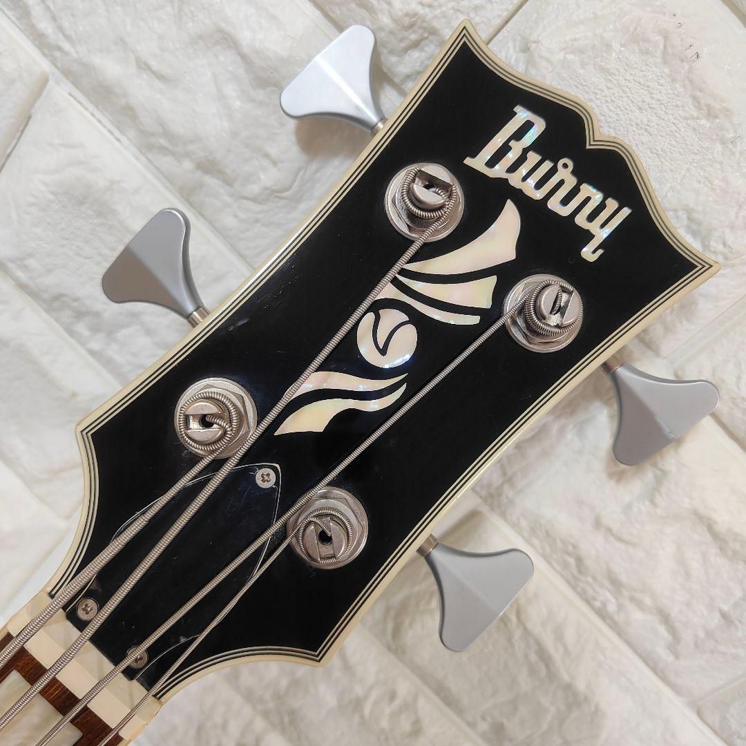 Burny LPB-65 レスポールカスタム ベース ブラック バーニー - ベース