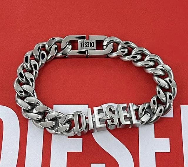 【新品2】DIESEL ディーゼル チェーン　ブレスレット