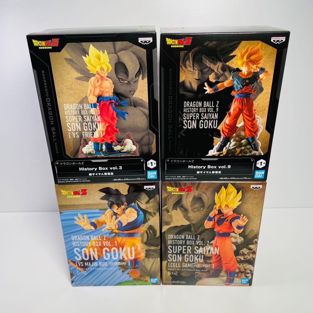 ドラゴンボール孫悟空フィギュア4体セットまとめ売り