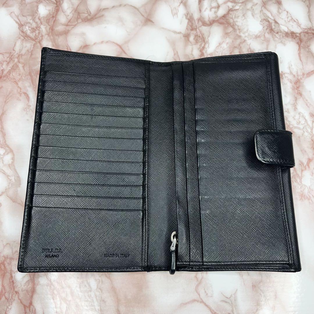 【極美品】PRADA 二つ折り財布　長財布65