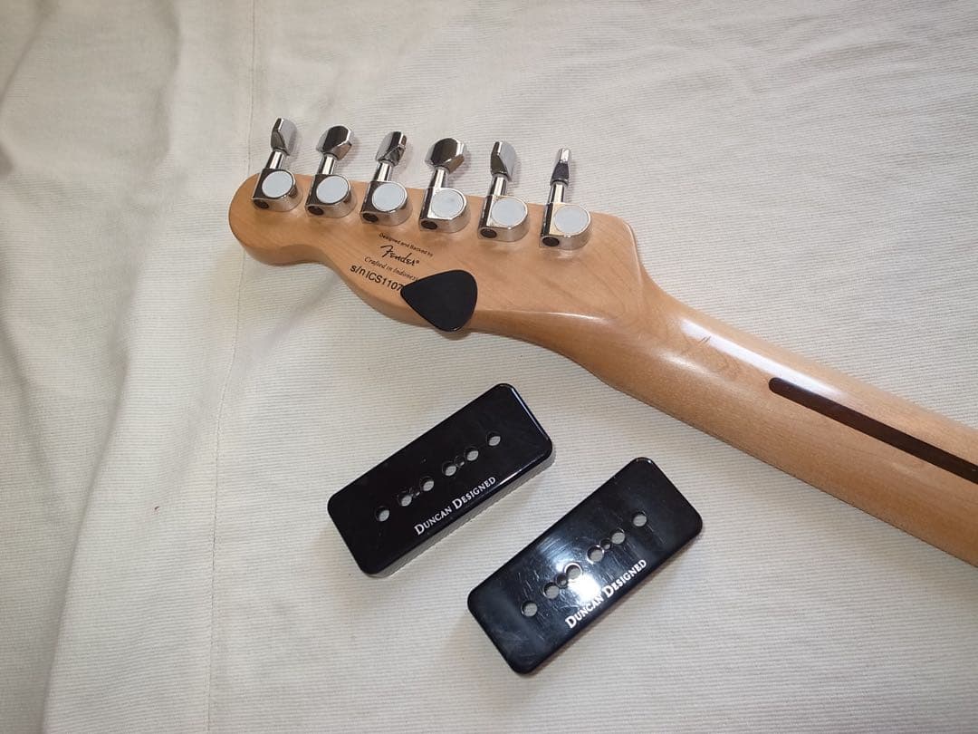 s*0様 SQUIER By Fender V/M テレキャスターカスタム P9