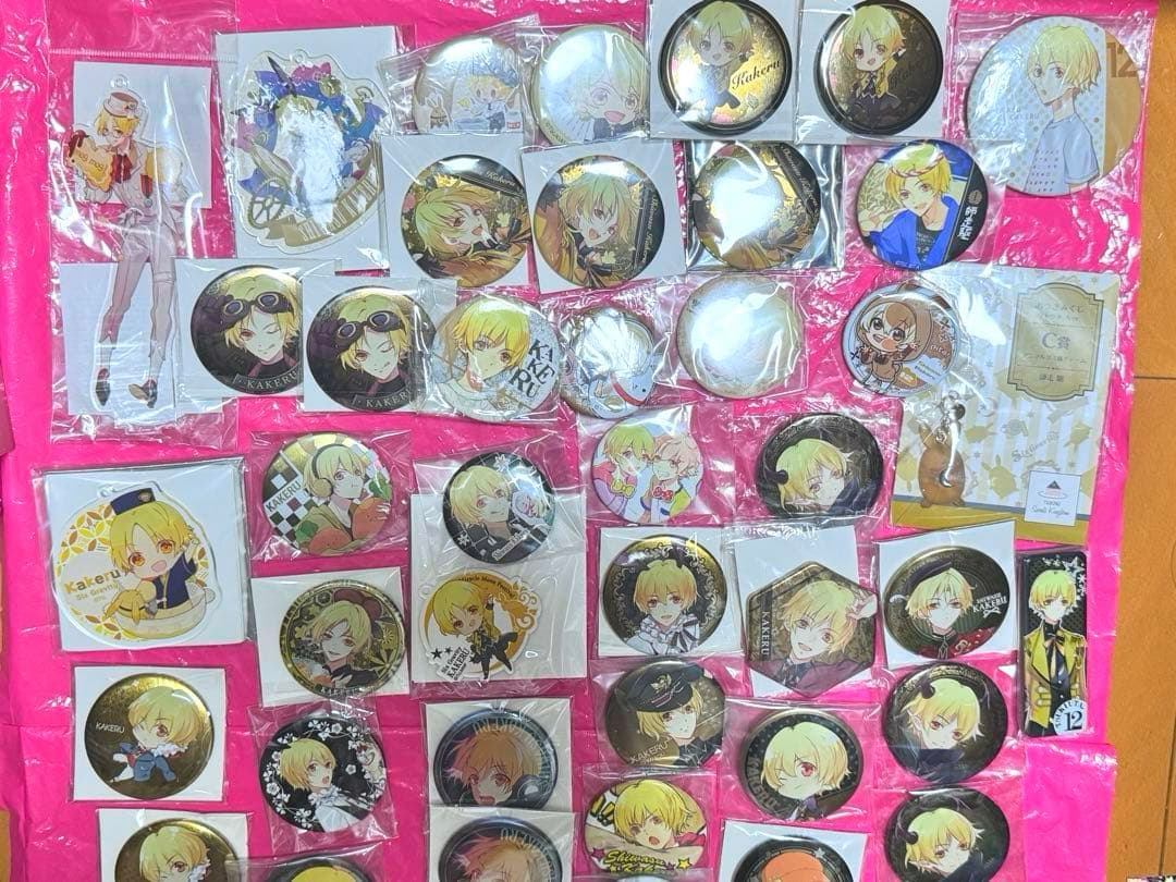 ツキウタ。 師走駆 缶バッジ クリアシート コースター 缶バッジ