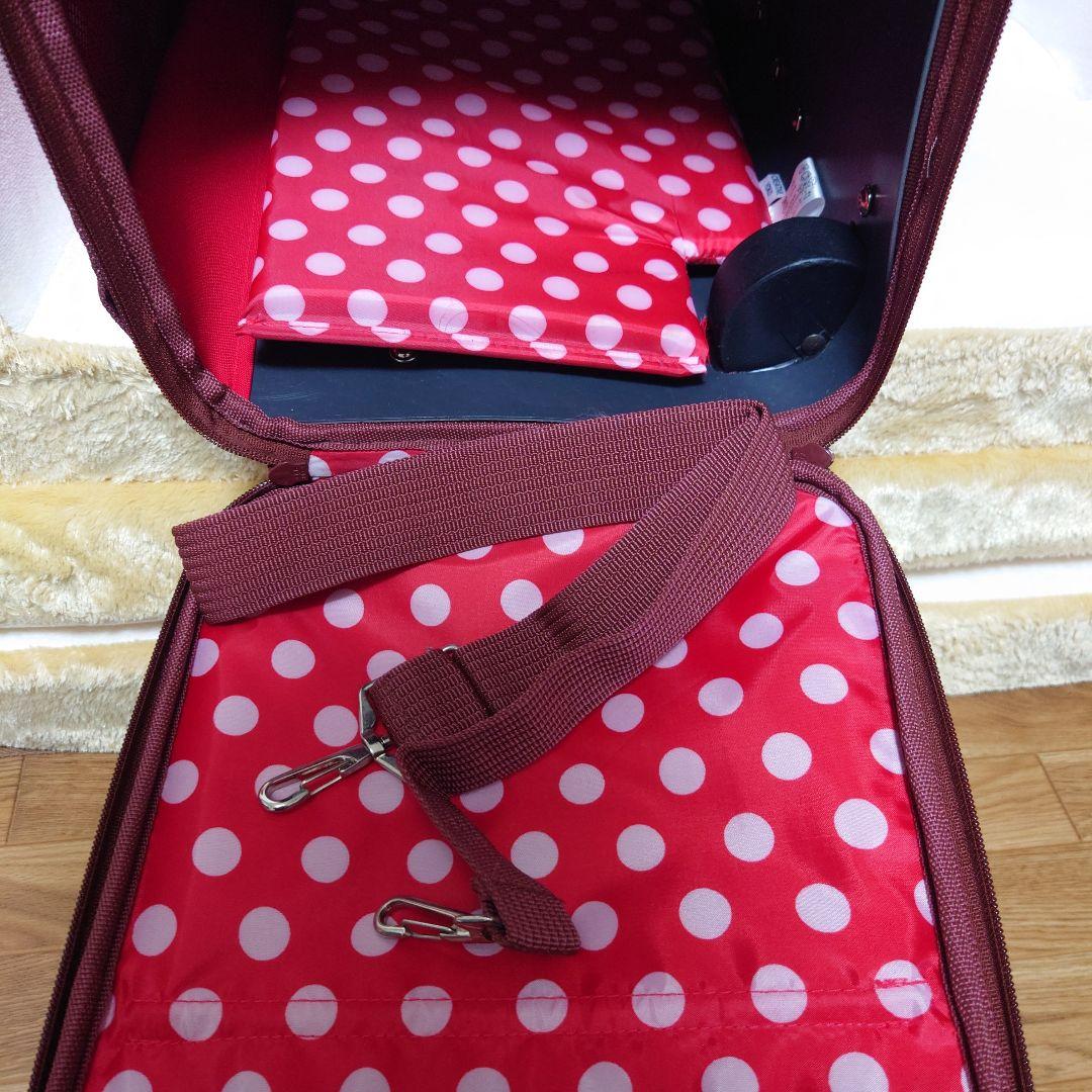 Minnie Mouse 赤いキャリーバッグの通販はau PAY マーケット - 輸入