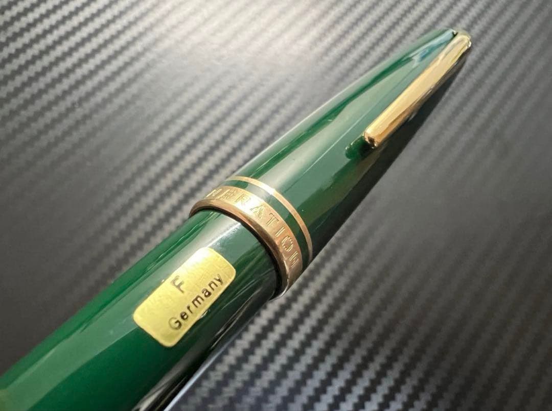 未使用に近い モンブラン ジェネレーション 万年筆 オリーブグリーン F