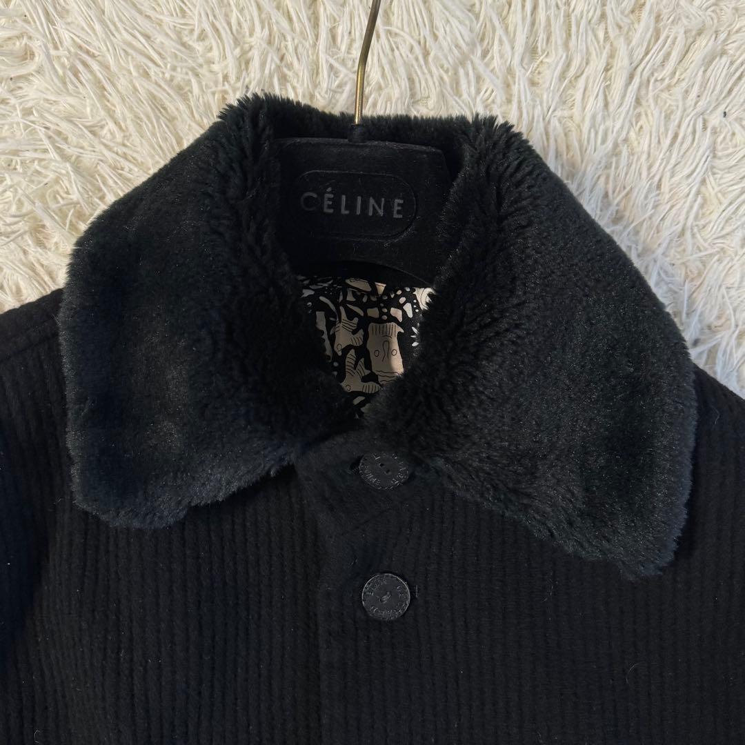 美品】レオナール カシミヤ100％ ロングコート 襟ボア サイズ50 - メルカリ