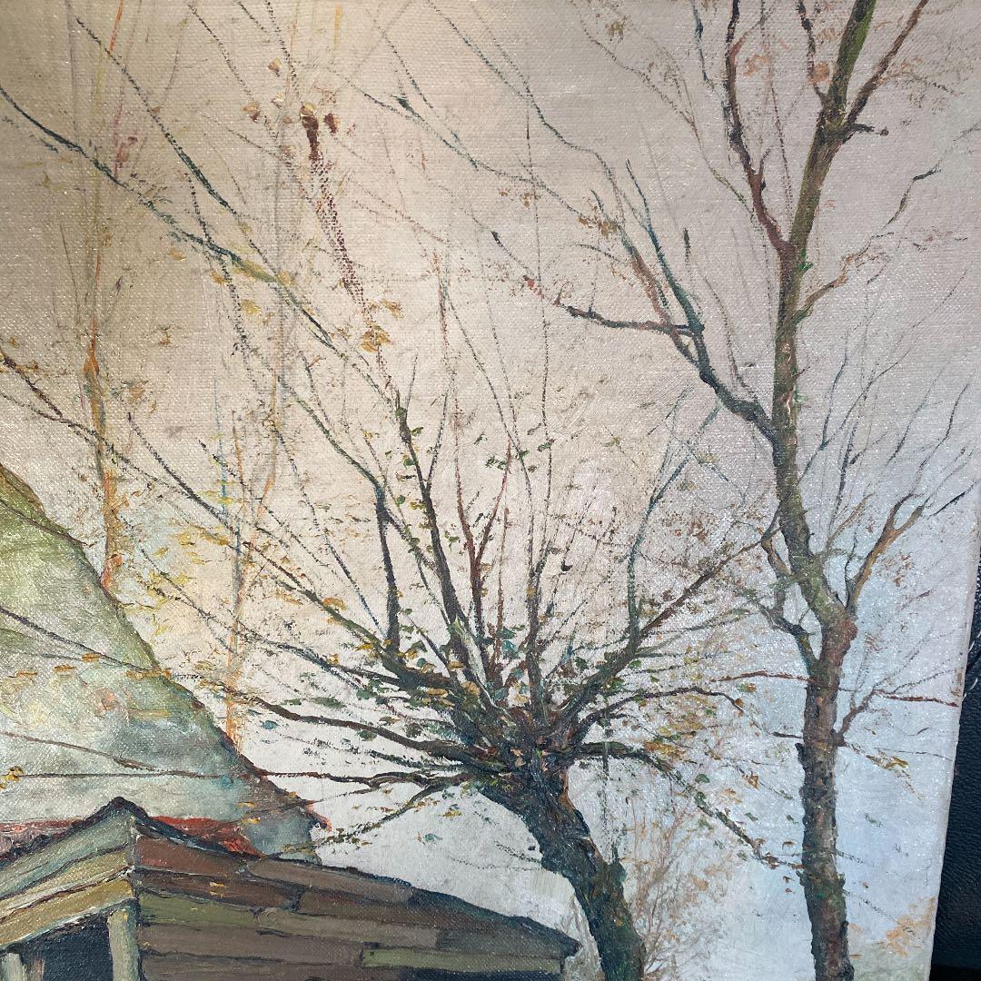 大きな油絵★風景画★送料込み