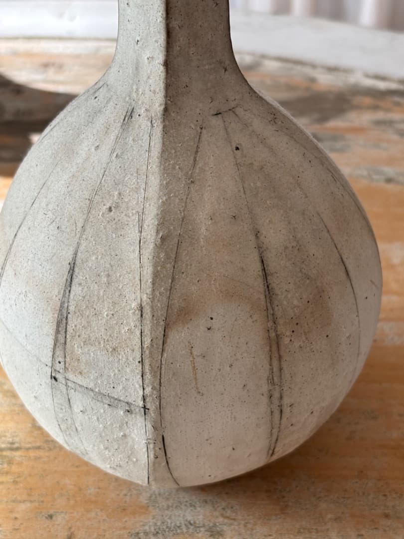 菊地勝 Masaru Kikuchi 花瓶 花入 陶芸作品