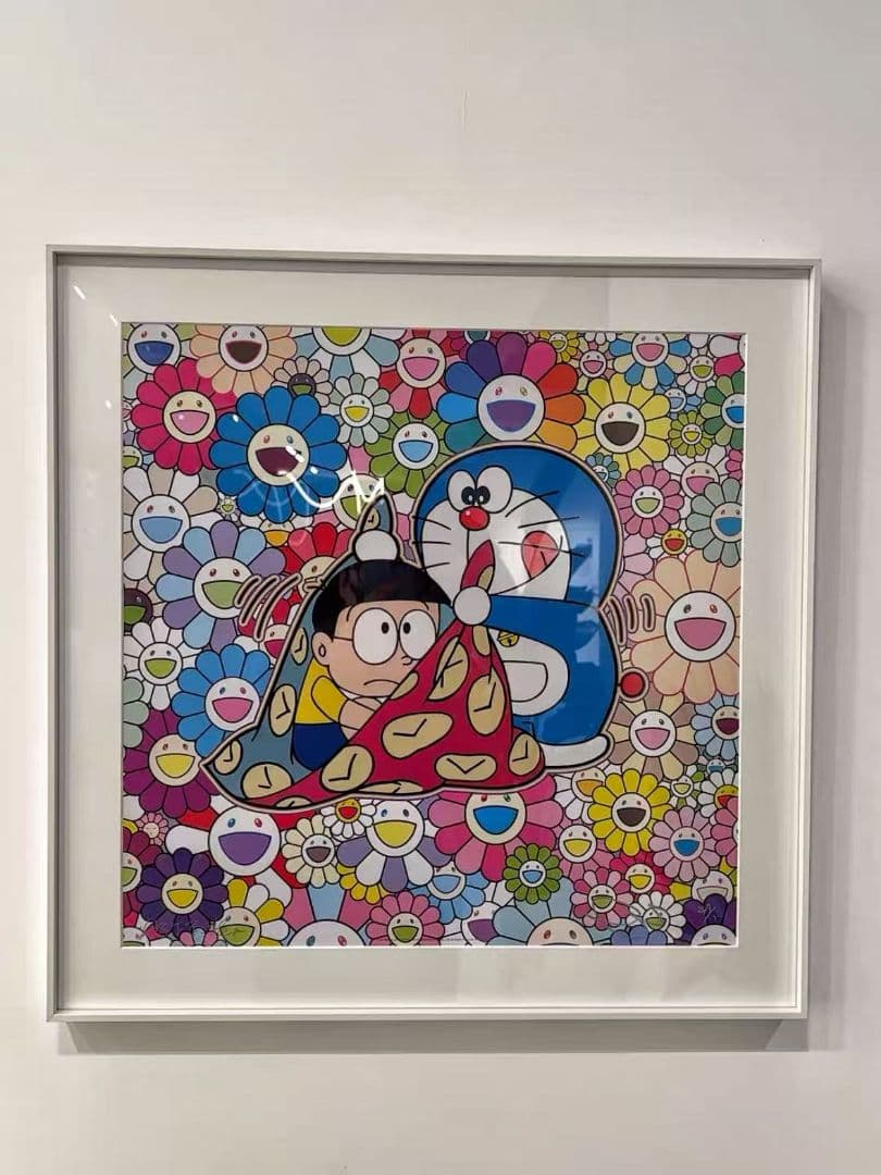 タイムふろしき(ポスター作品) 村上隆 ドラえもん zingaro 村上隆