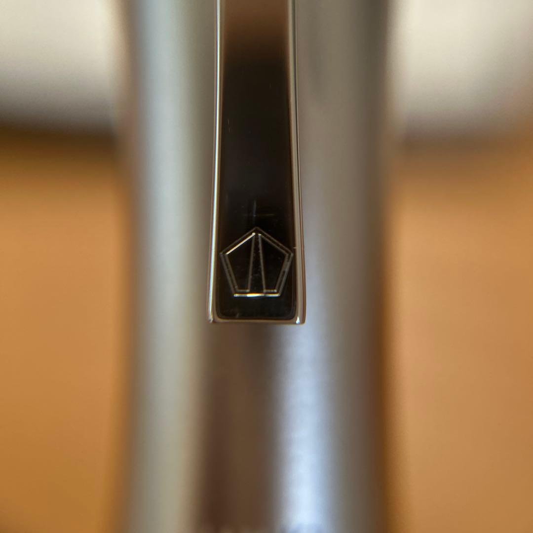 レア　Namiki bamboo 万年筆 マットシルバー　中字　ナミキ　バンブー