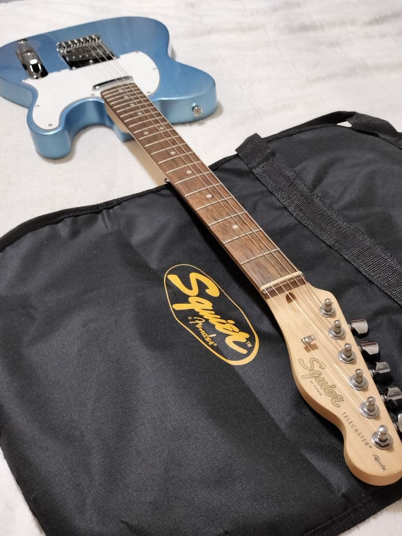 Squier by Fender テレキャスター アイスブルー ケース付初心者適