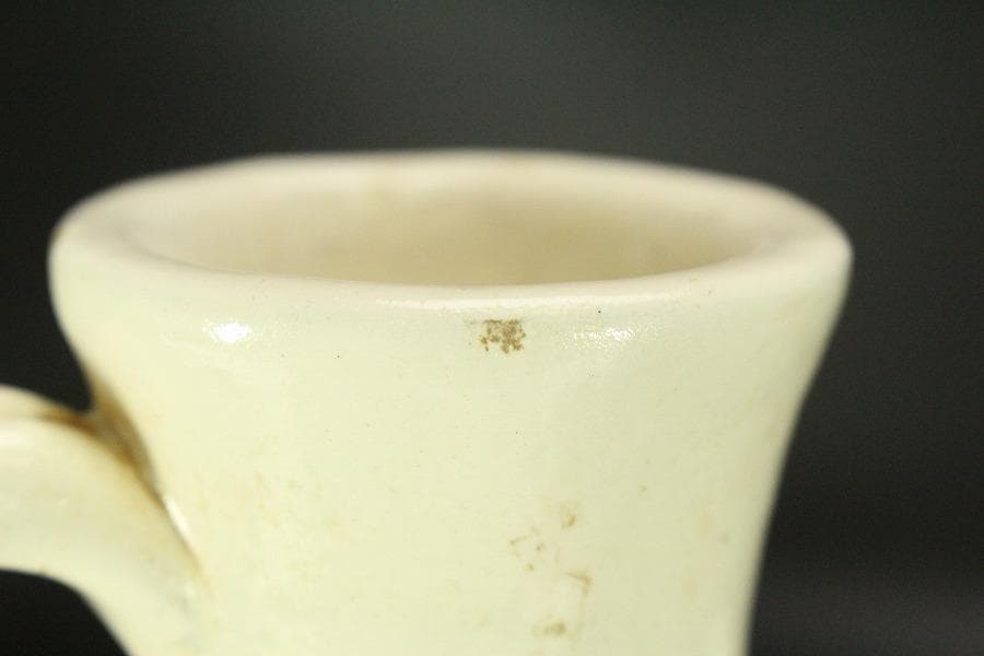 中国美術 磁州窯 十世紀後半 白磁掻落鳳紋水注 瓶 高23cm (LC248)