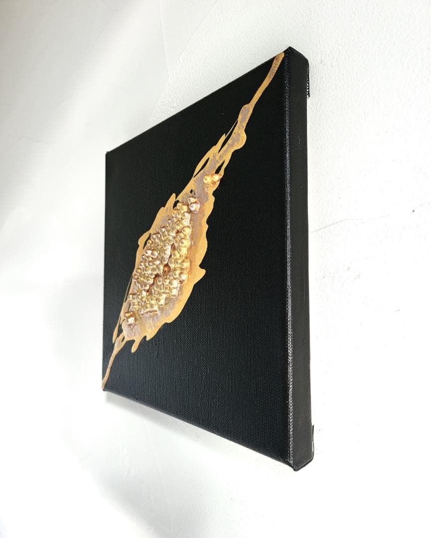 ビッグバンⅠ / テクスチャーアート 18×18㎝ S0 原画1点のみ モダン