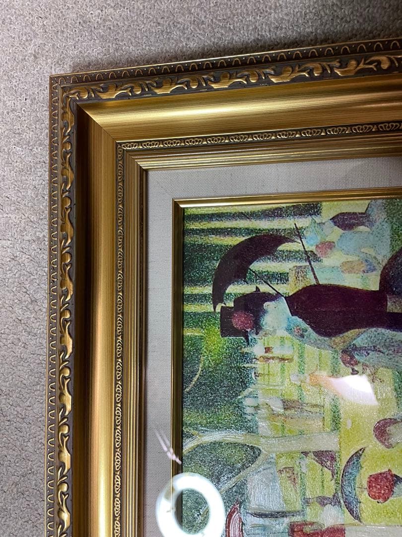 【立体複製画】グランド・ジャッド島の日曜日の午後 ジョルジュ・スーラ